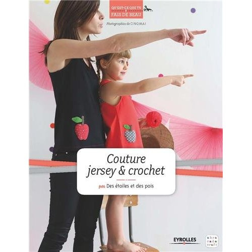 Couture jersey & crochet