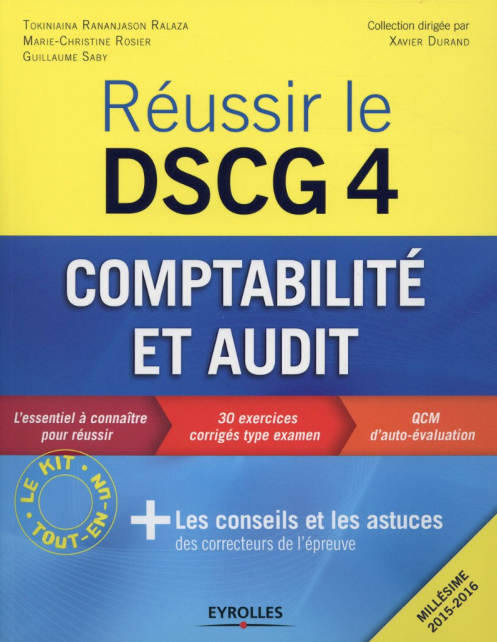 Réussir le DSCG 4. Comptabilité et audit