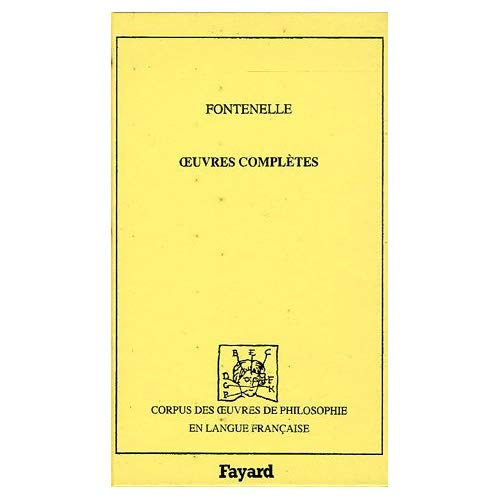 OEUVRES COMPLETES (1694-1727)