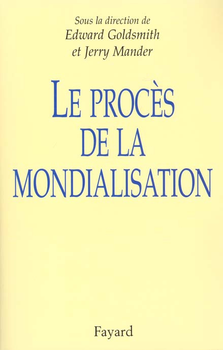 Le procès de la mondialisation