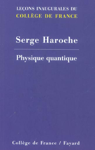 Chaire de physique quantique