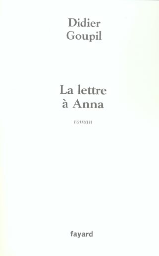 La lettre à Anna