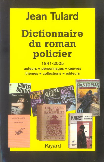 Dictionnaire du roman policier