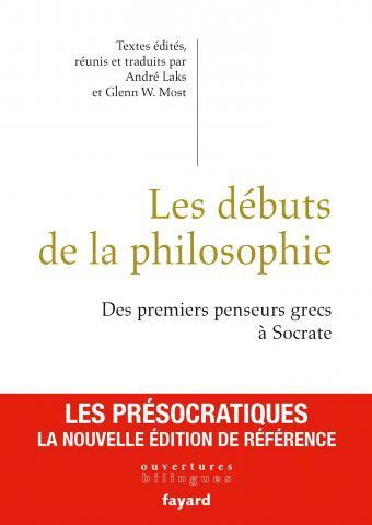Les débuts de la philosophie