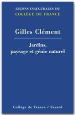 Jardins, paysage et génie naturel