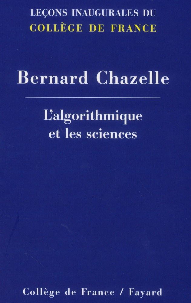 L'algorithmique et les sciences