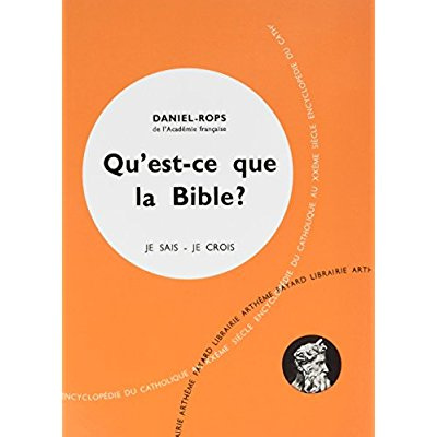 Qu'est-ce que la Bible ?
