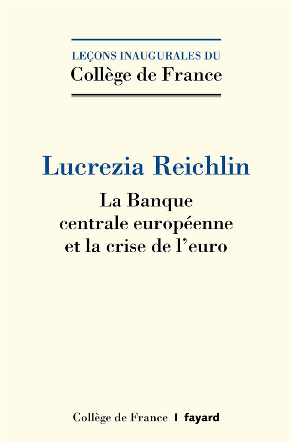 La banque centrale européenne et la crise de l'euro