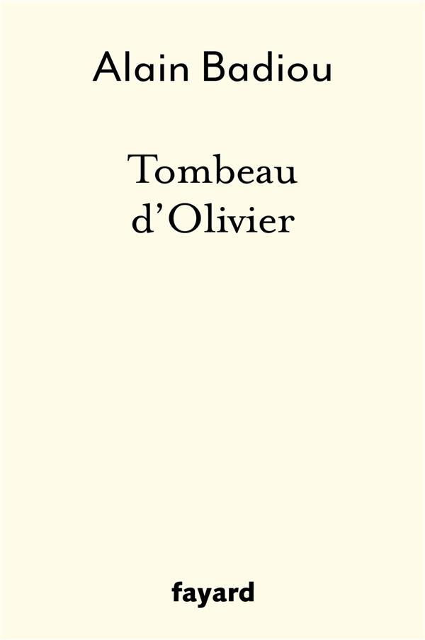 Tombeau d'Olivier