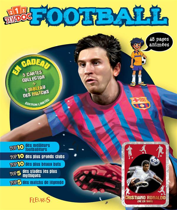 Football. Avec 5 cartes collector 1 tableau des matchs