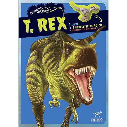 T.Rex. 1 livre   1 squelette de 40 cm à assembler