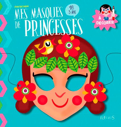 Mes masques de princesses à décorer