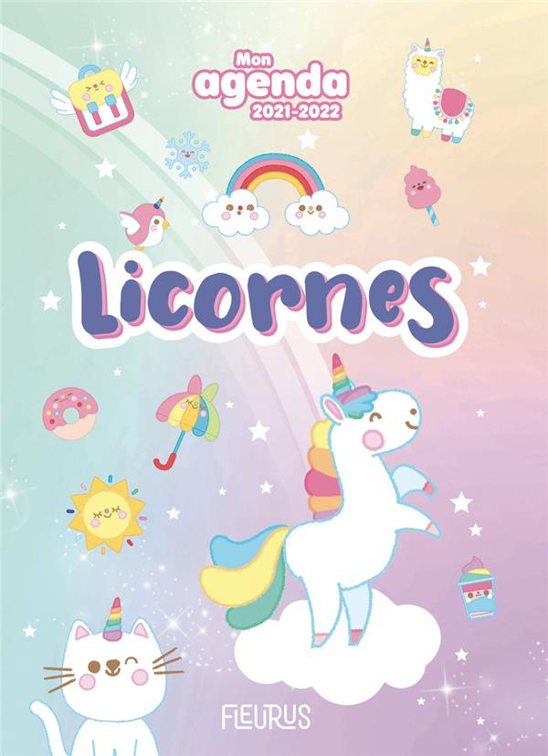 Mon agenda licornes. Edition 2021-2022