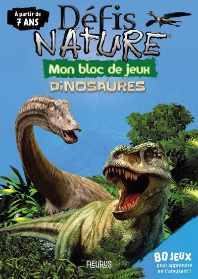 Mon bloc de jeux dinosaures
