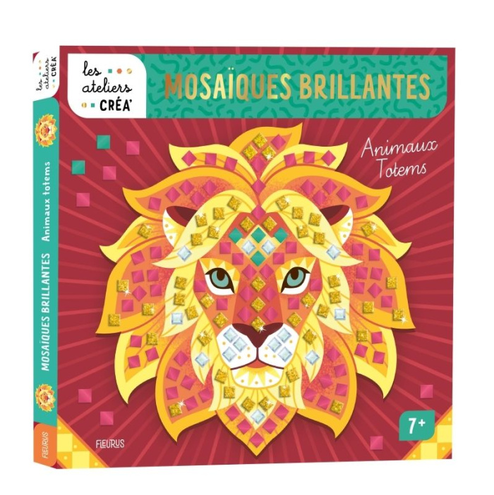 Mosaïques brillantes. Animaux totems