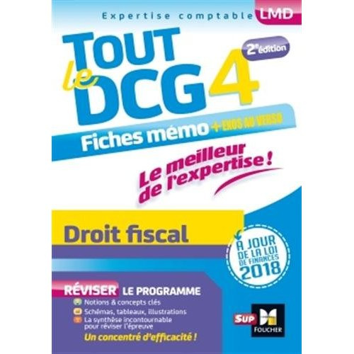Tout le DCG 4 Droit fiscal. 2e édition