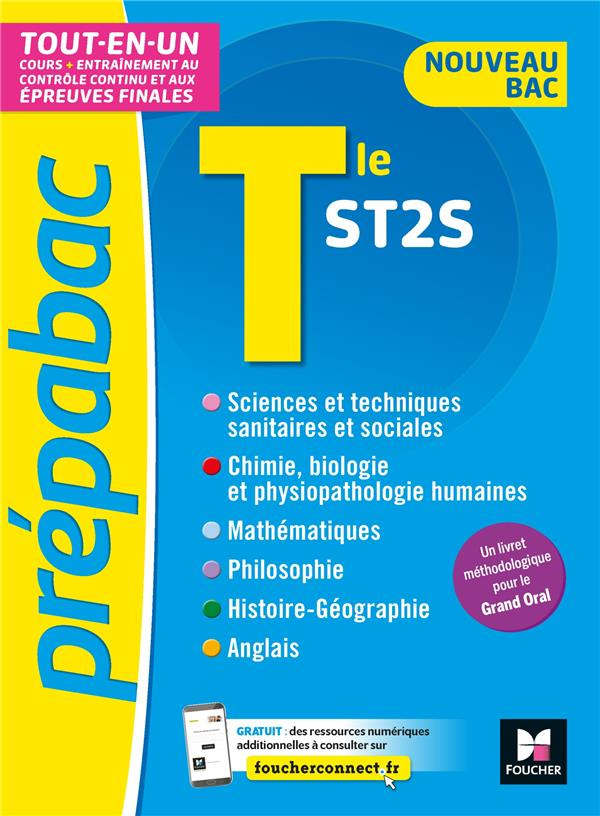 Tle ST2S. Cours   entraînement au contrôle continu et aux épreuves finales, Edition 2021