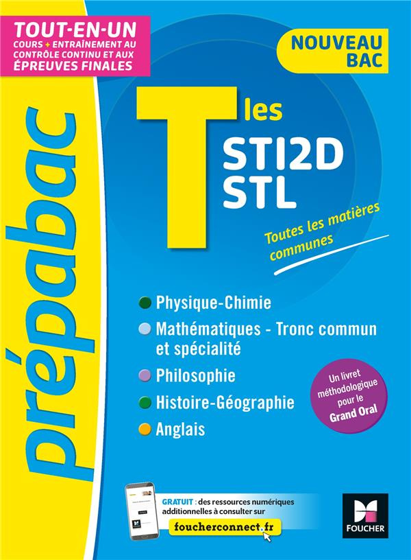 Tout-en-un Tle STI2D STL. Edition 2020
