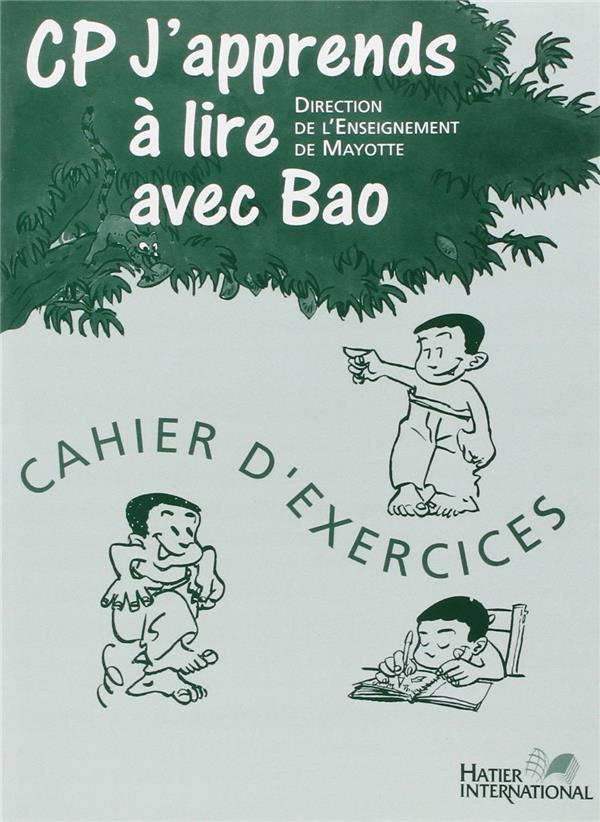 J'apprends à lire avec Bao, Cahier d'exercices, CP