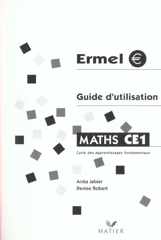 Maths CE1. Guide d'utilisation