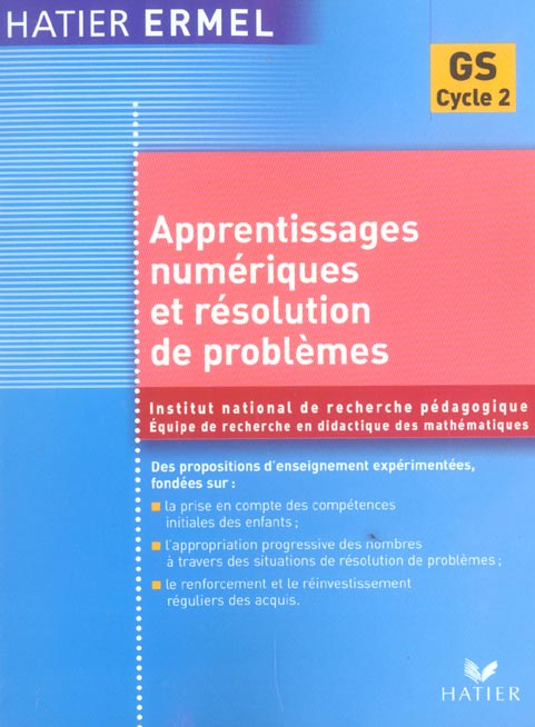 Apprentissages numériques et résolution de problèmes Grande Section