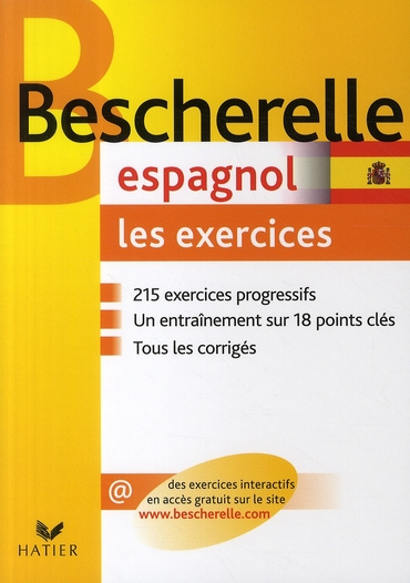 Bescherelle espagnol. Les exercices