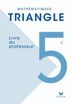 Mathématiques 5e. Livre du professeur, programme 2008