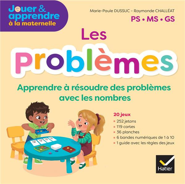 BOITE DE JEUX MATHS MATERNELLE ED.2022 - PROBLEMES MATHEMATIQUES
