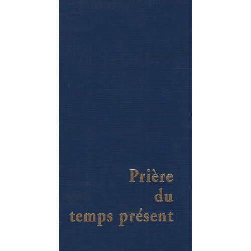 Prière du temps présent (bleu)