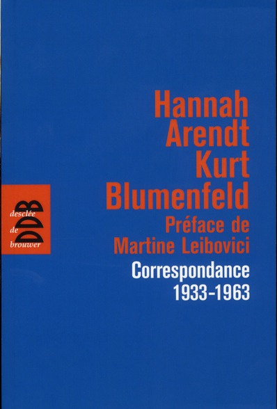 Correspondance 1933-1963