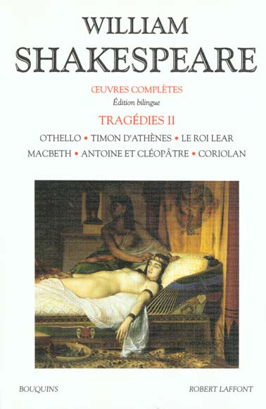 Tragédies. Tome 2, Edition bilingue français-anglais