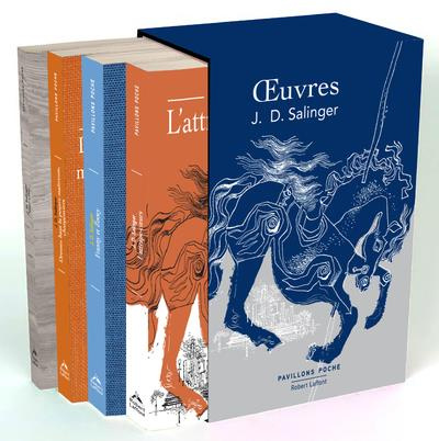 Oeuvres. Coffret en 4 volumes : L'attrape-coeurs ; Fanny et Zooey ; Dressez haut la poutre maîtresse
