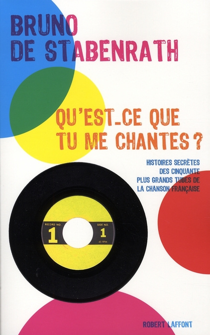 Qu'est-ce que tu me chantes ? Histoires secrètes des cinquante plus grands tubes de la chanson franç