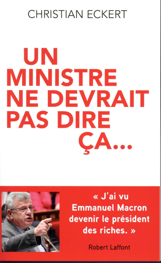 Un ministre ne devrait pas dire ça...