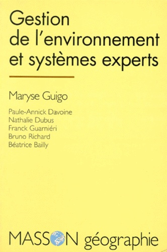 GESTION DE L'ENVIRONNEMENT ET SYSTEMES EXPERTS