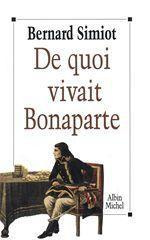 De quoi vivait Bonaparte