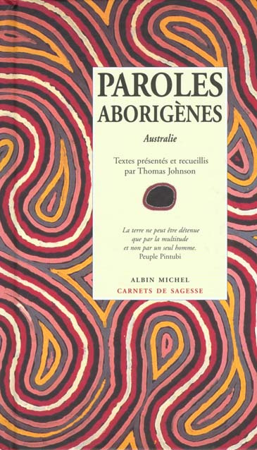 PAROLES ABORIGENES - AUSTRALIE