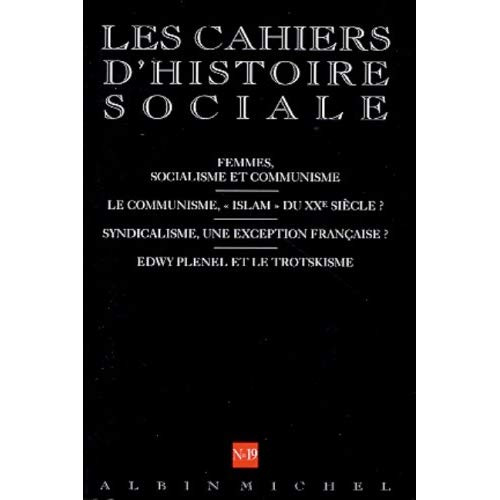 CAHIERS D'HISTOIRE SOCIALE - T19 - N 19 - FEMMES, SOCIALISME ET COMMUNISME. LE COMMUNISME, ISLAM