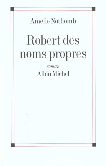Robert des noms propres
