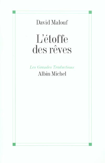 L'étoffe des rêves