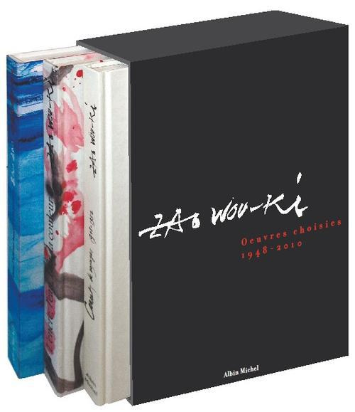 COFFRET "ZAO WOU KI" 3 VOLUMES