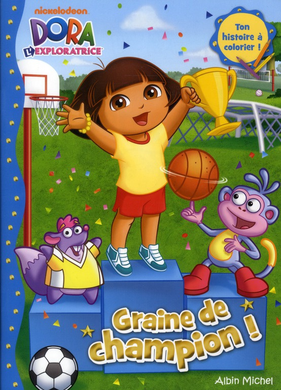 Graine de champion ! Ton histoire à colorier !