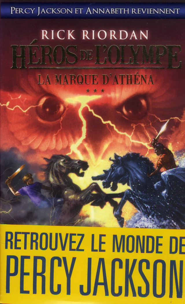Héros de l'Olympe Tome 3 : La Marque d'Athéna