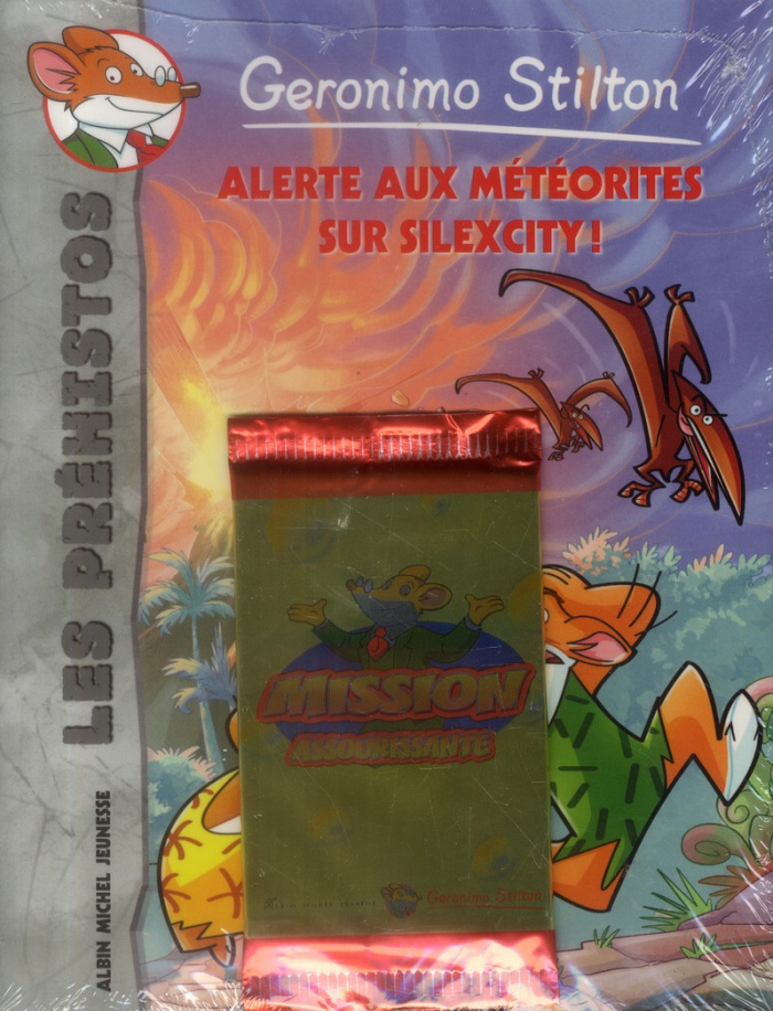Geronimo Stilton/Les préhistos/2/Alerte aux météorites sur Silexcity !
