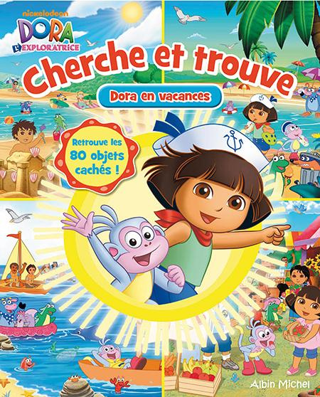 Cherche et trouve Dora en vacances