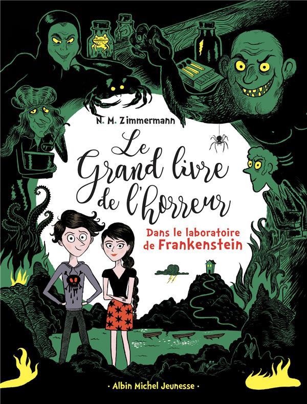 Le grand livre de l'horreur Tome 2 : Dans le laboratoire de Frankenstein