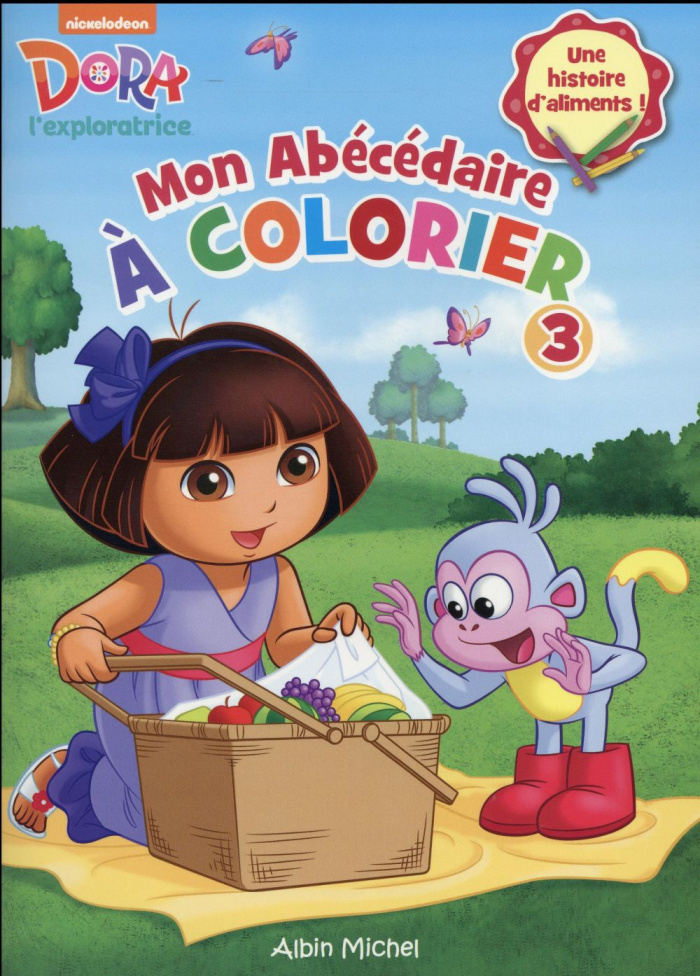 Mon abécédaire à colorier 3. Une histoire d'aliments