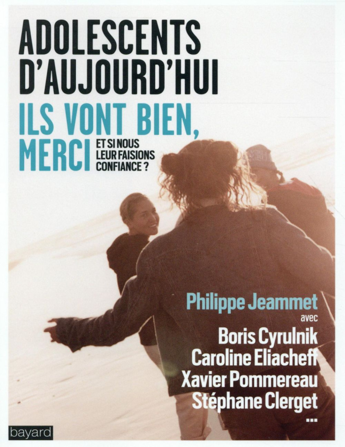 Adolescents d'aujourd'hui. Ils vont bien, merci