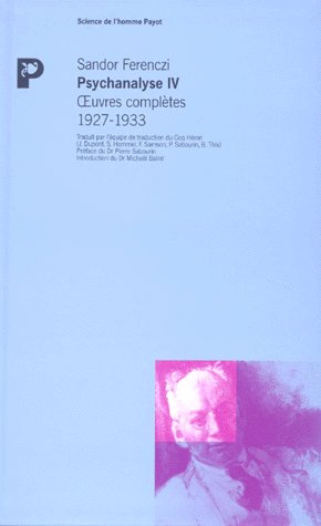 Oeuvres complètes Psychanalyse. Tome 4, 1927-1933