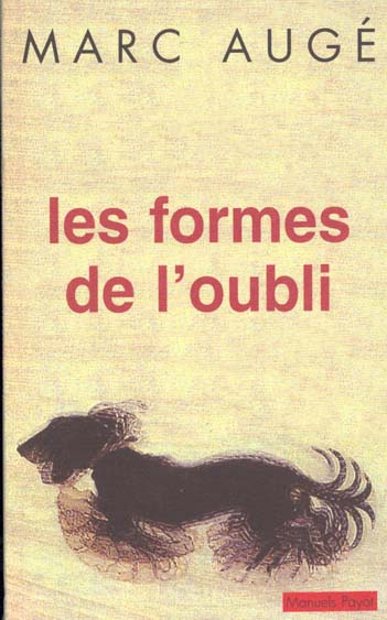 Les formes de l'oubli